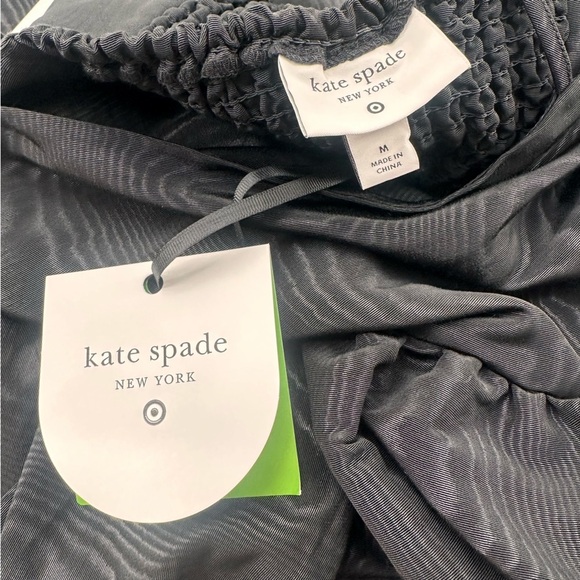 Kate Spade X Target Black Tiered Ruffle Midi Tank Dress Size Medium NEW - Picture 4 of 5